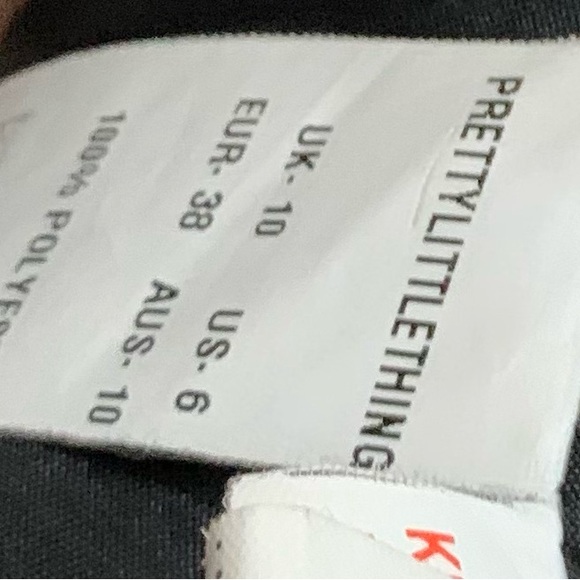 Black Peach Skin Cropped Bubble Puffer Jacket by Pretty Little Thing. Size 6 - Picture 7 of 11